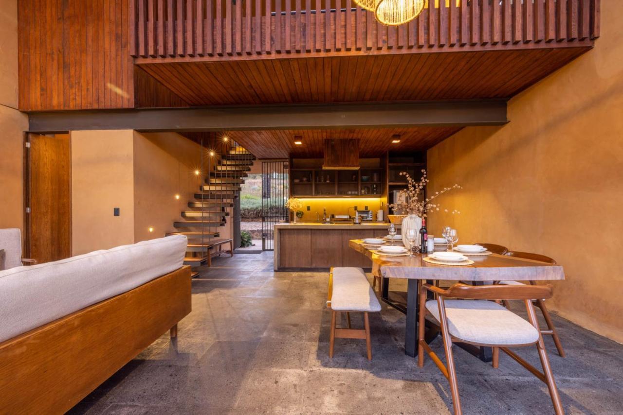 Cabana Lujo Con Alberca Climatizada Vistas Al Bosque De マサミトラ エクステリア 写真