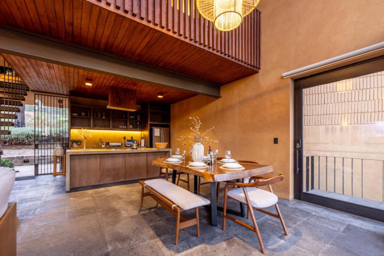 Cabana Lujo Con Alberca Climatizada Vistas Al Bosque De マサミトラ エクステリア 写真