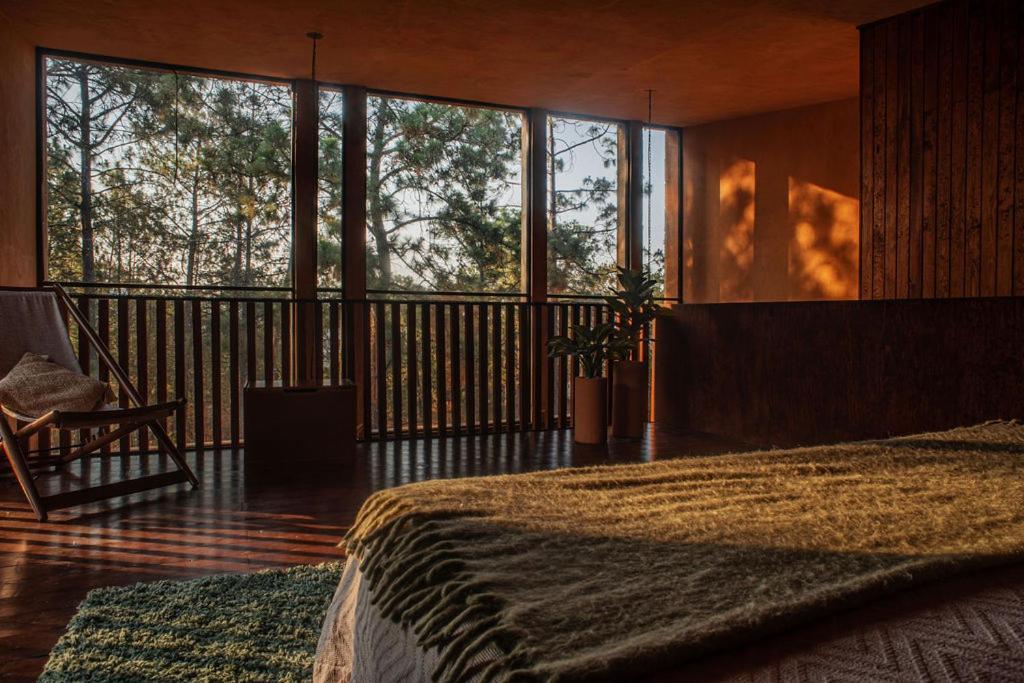 Cabana Lujo Con Alberca Climatizada Vistas Al Bosque De マサミトラ エクステリア 写真