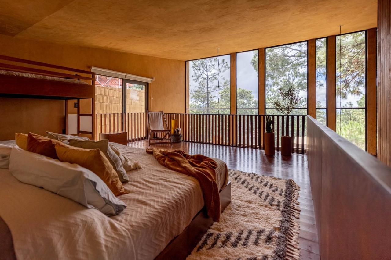 Cabana Lujo Con Alberca Climatizada Vistas Al Bosque De マサミトラ エクステリア 写真