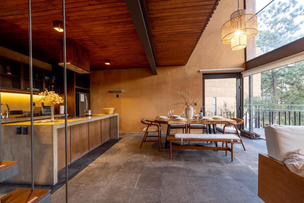 Cabana Lujo Con Alberca Climatizada Vistas Al Bosque De マサミトラ エクステリア 写真