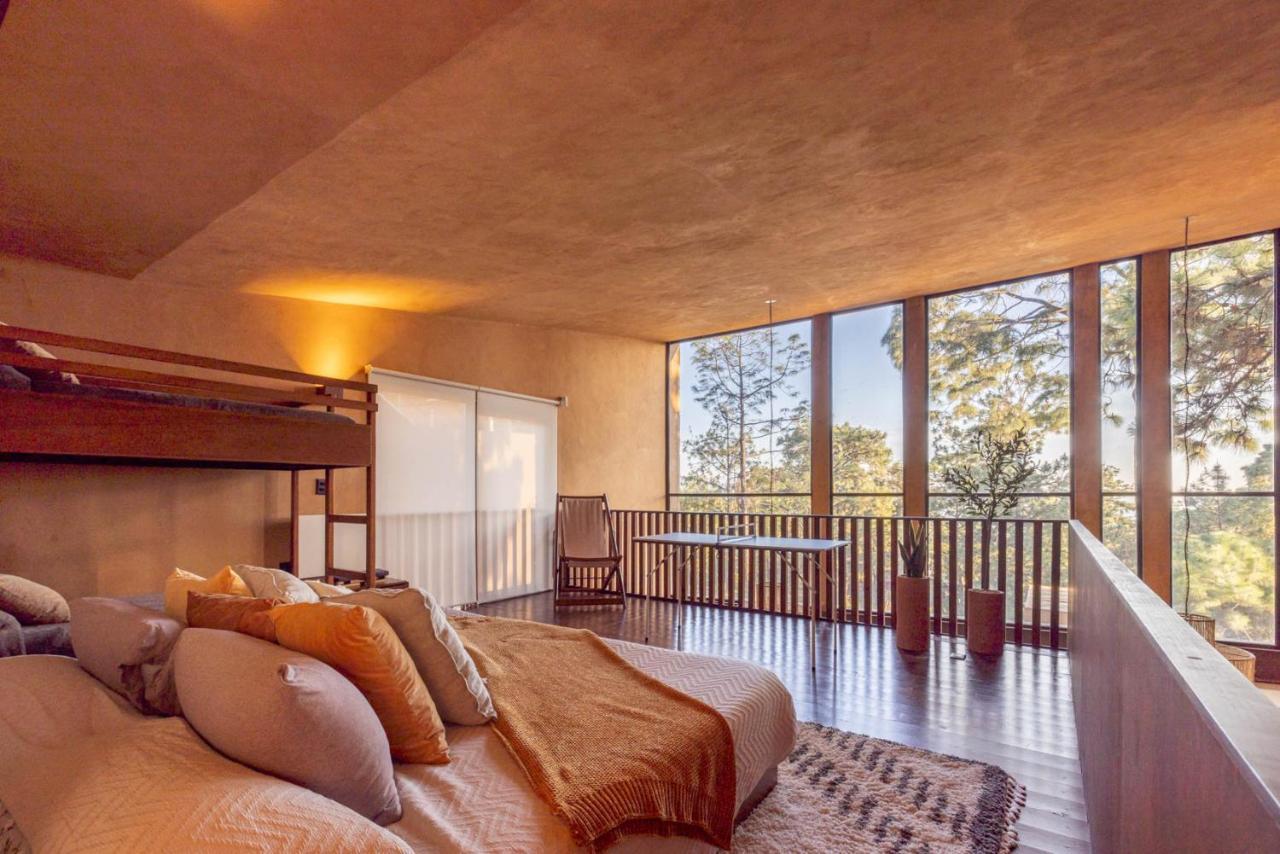 Cabana Lujo Con Alberca Climatizada Vistas Al Bosque De マサミトラ エクステリア 写真
